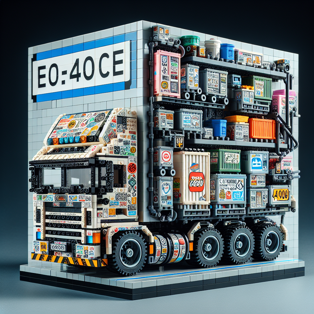 Enhancing LEGO 42096 with Custom Stickers and Decals
