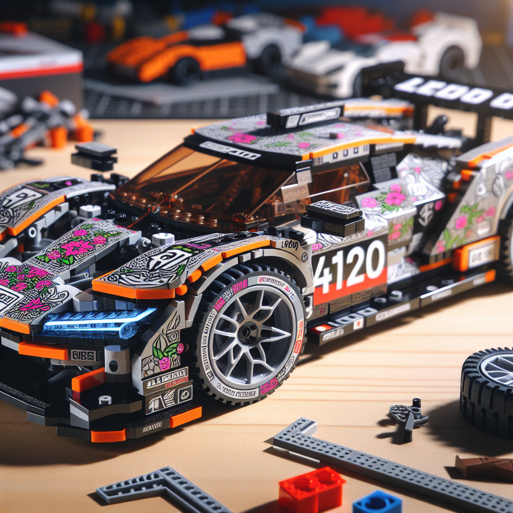 Enhancing LEGO 42096 with Custom Stickers and Decals