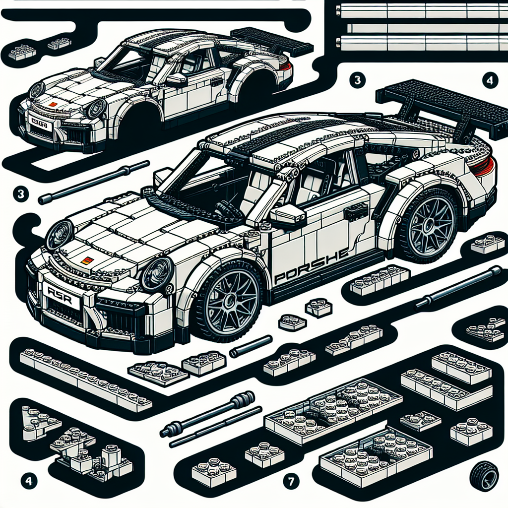 A Step-by-Step Guide to Assembling the LEGO Porsche RSR