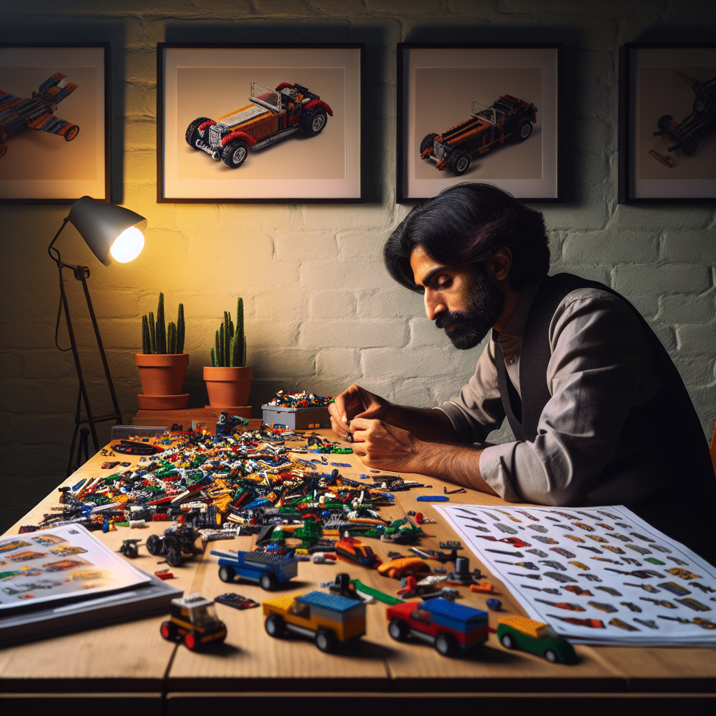 Building a LEGO Car Set: A Relaxing Hobby for Stress Relief