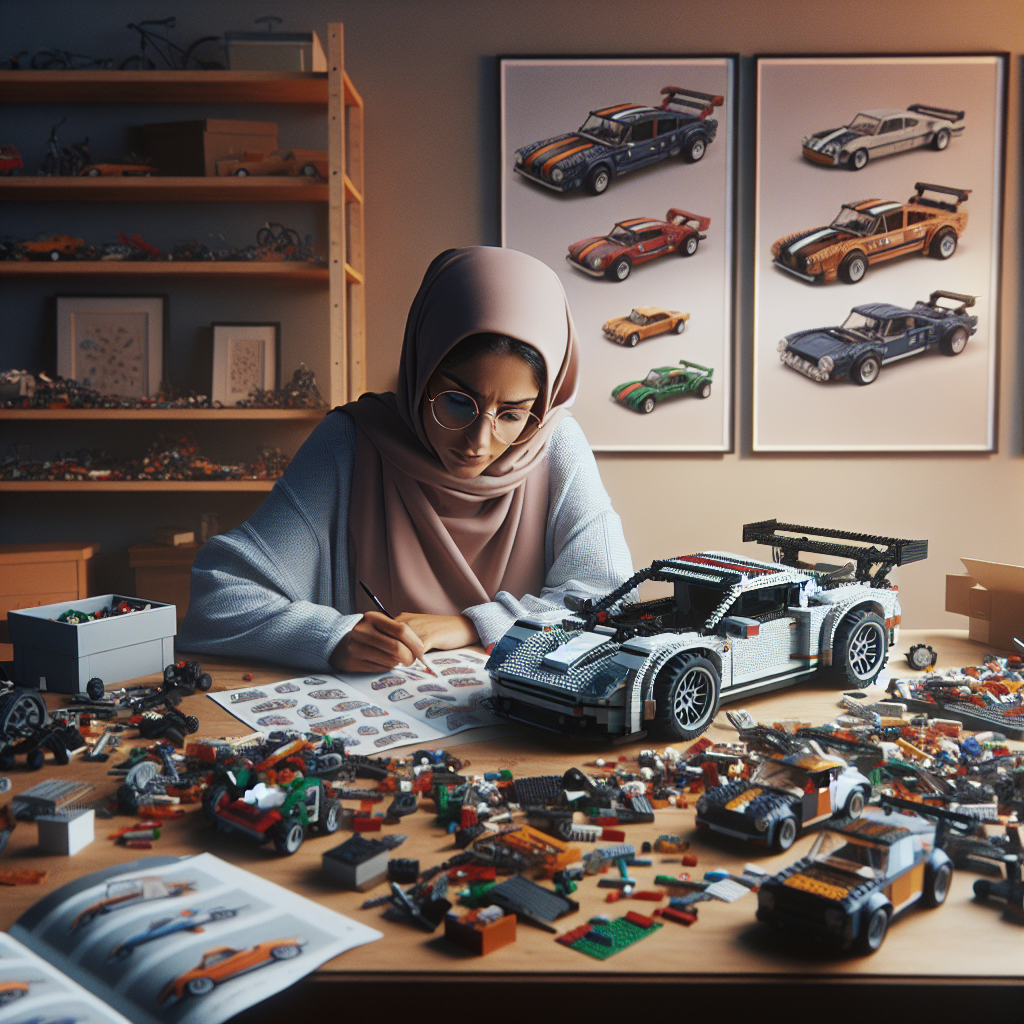 Building a LEGO Car Set: A Relaxing Hobby for Stress Relief