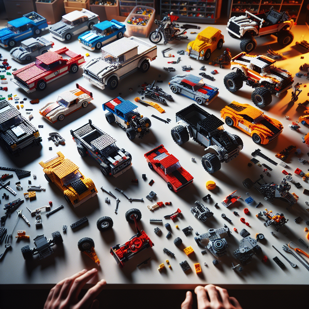 Combining LEGO Car Sets for Unique Creations
