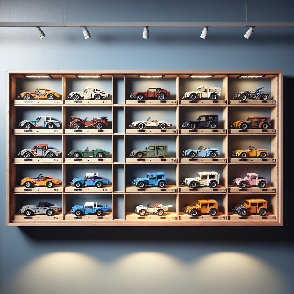 Display Case Ideas for Your LEGO Car Collection
