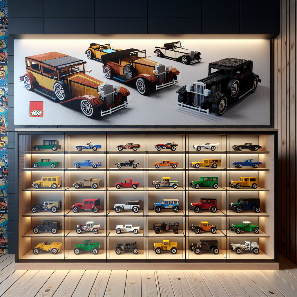 Display Case Ideas for Your LEGO Car Collection