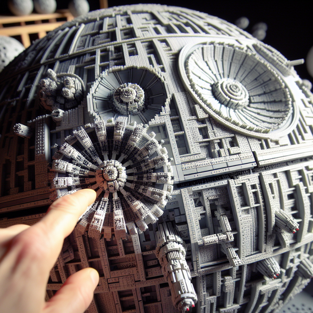 Exploring the Interior Details of the LEGO Death Star