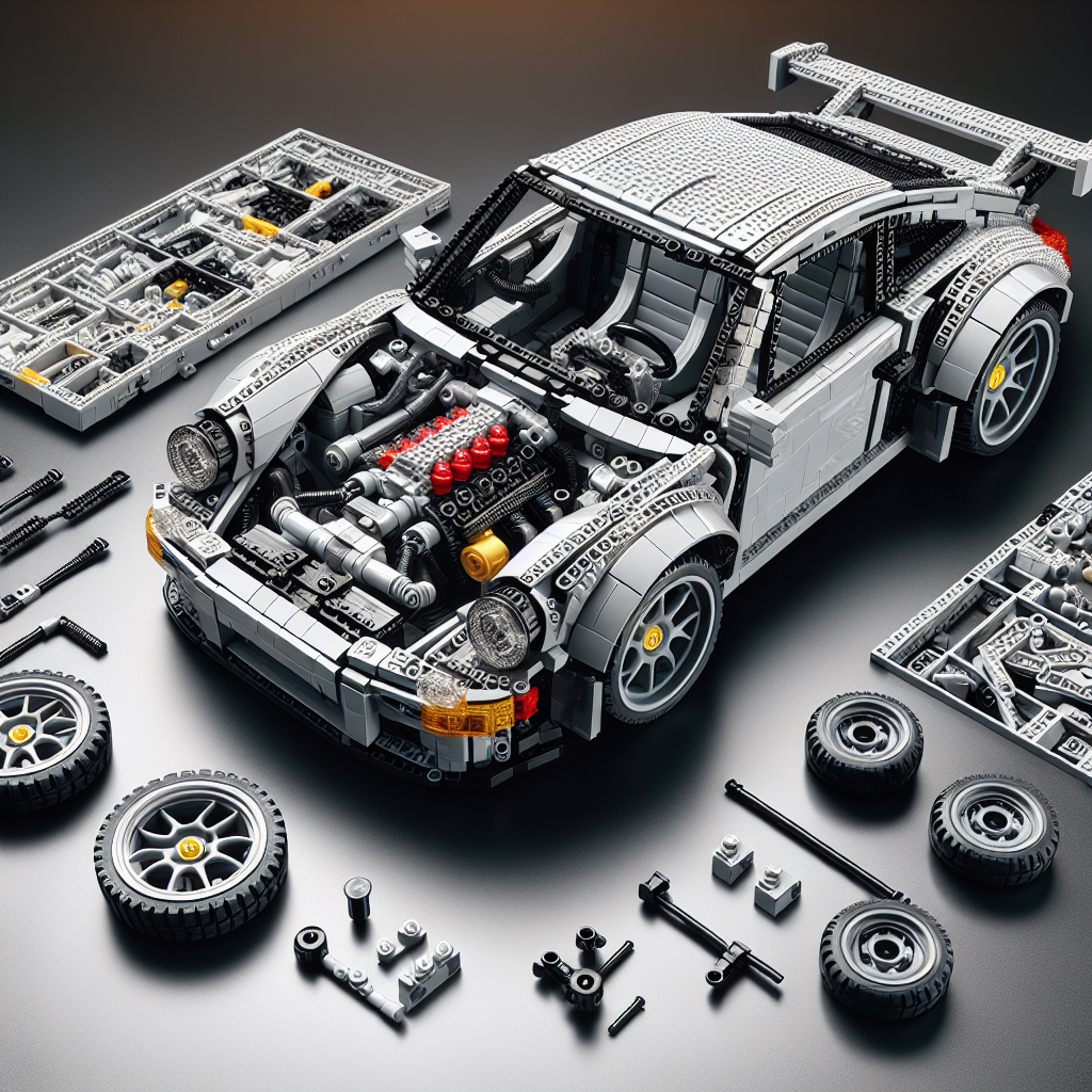 Exploring the Mechanics of the LEGO Porsche 911 RSR