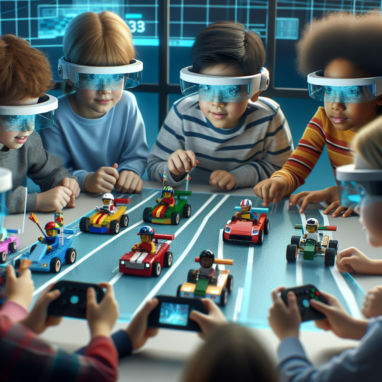 Exploring the Use of Augmented Reality with LEGO Car Sets