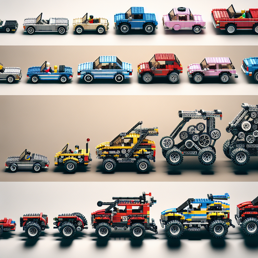 How LEGO Car Sets Have Evolved with Technology