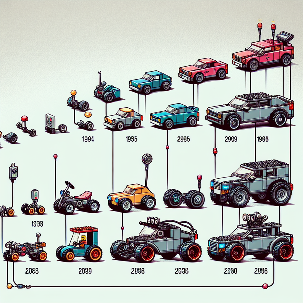 How LEGO Car Sets Have Evolved with Technology