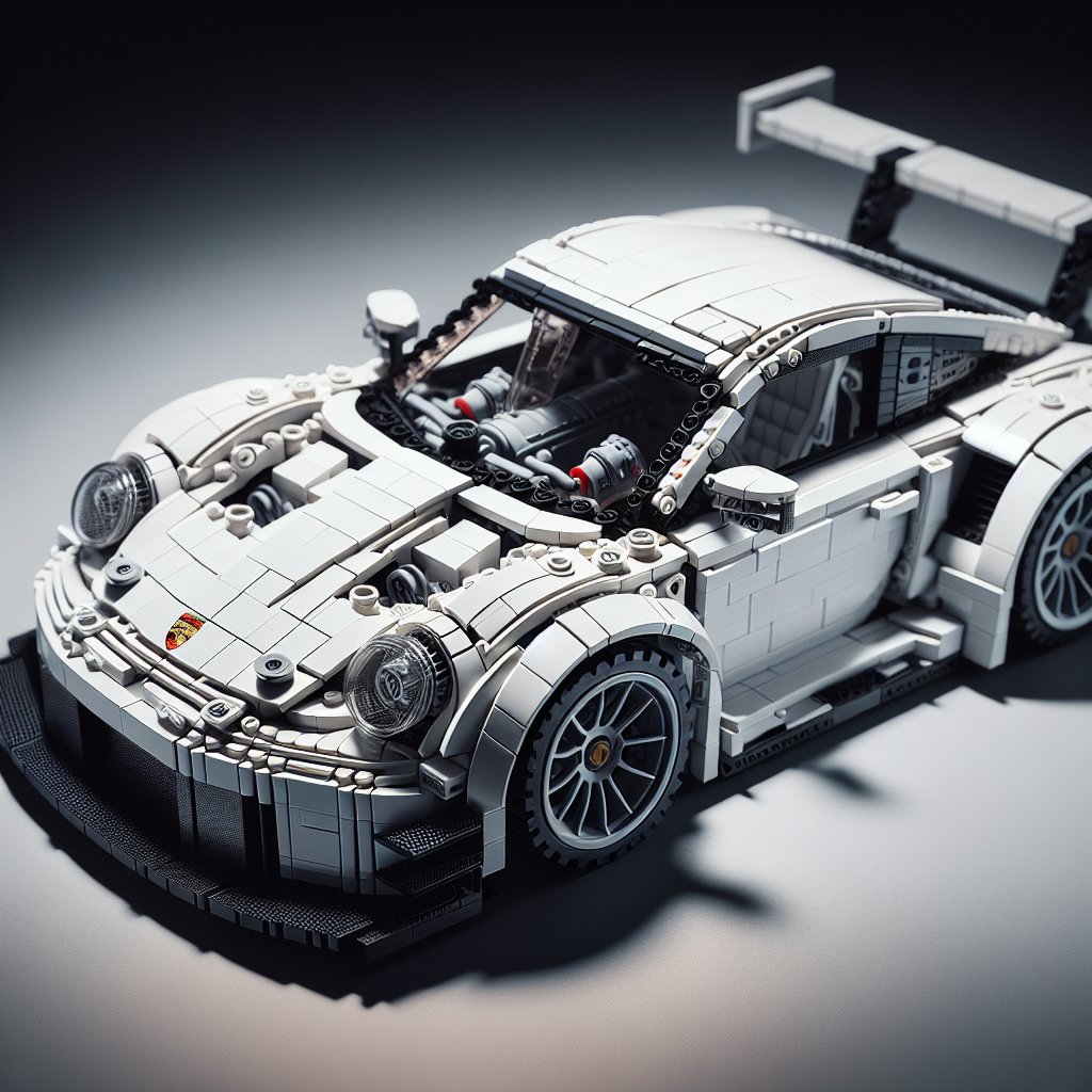 How to Appreciate the Fine Details of the LEGO Porsche RSR