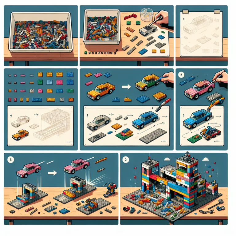 How to Build a LEGO Ideas Set from Scratch