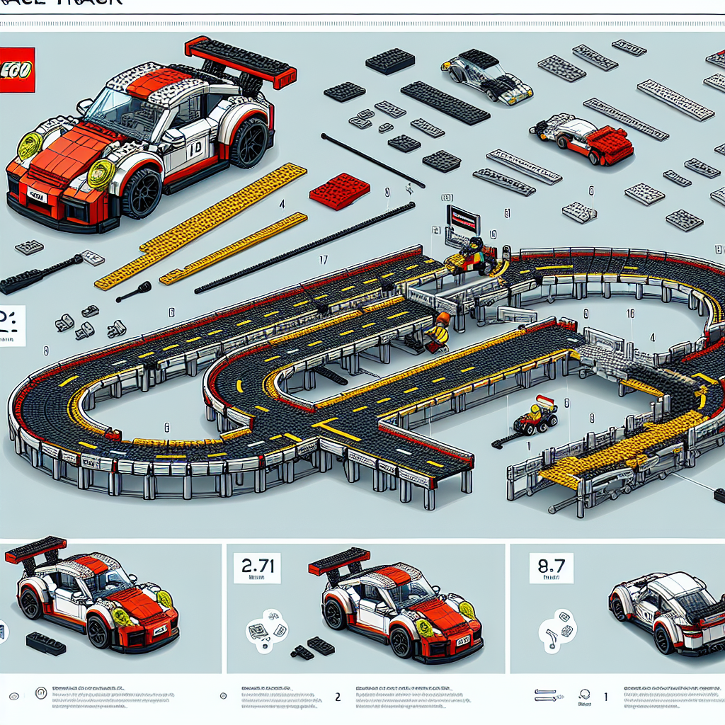 How to Build a Racing Circuit for Your LEGO Porsche RSR