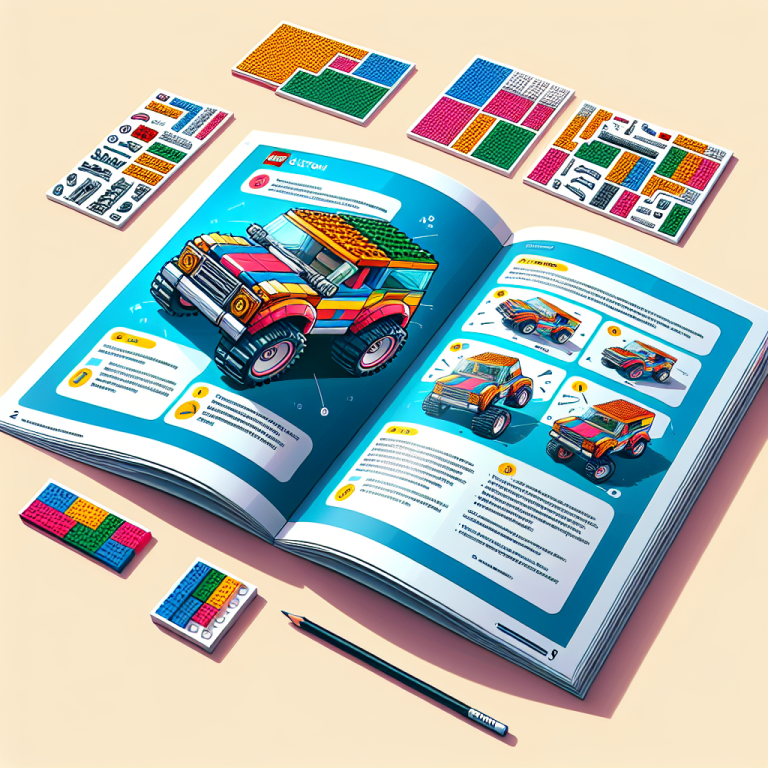 How to Create a Custom Instruction Manual for Your LEGO Cars