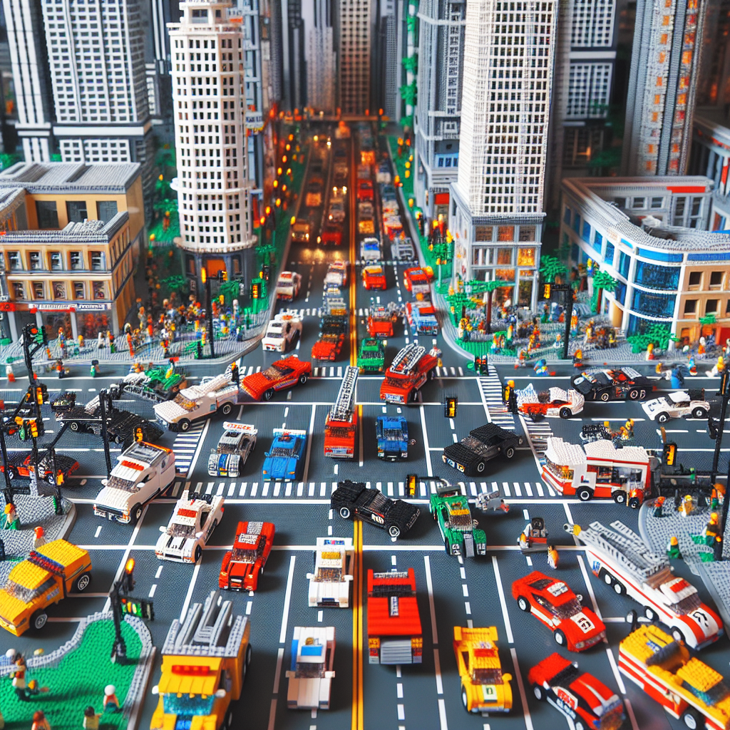 How to Create a Diorama Featuring LEGO Car Sets