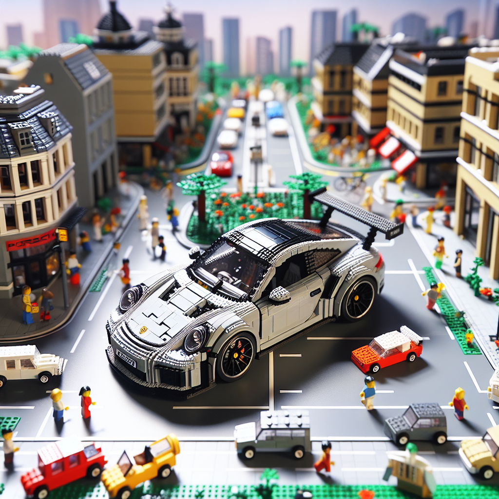 How to Create a Diorama Featuring the LEGO Porsche RSR