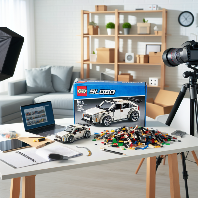 How to Create a LEGO Car Set Blog or Vlog