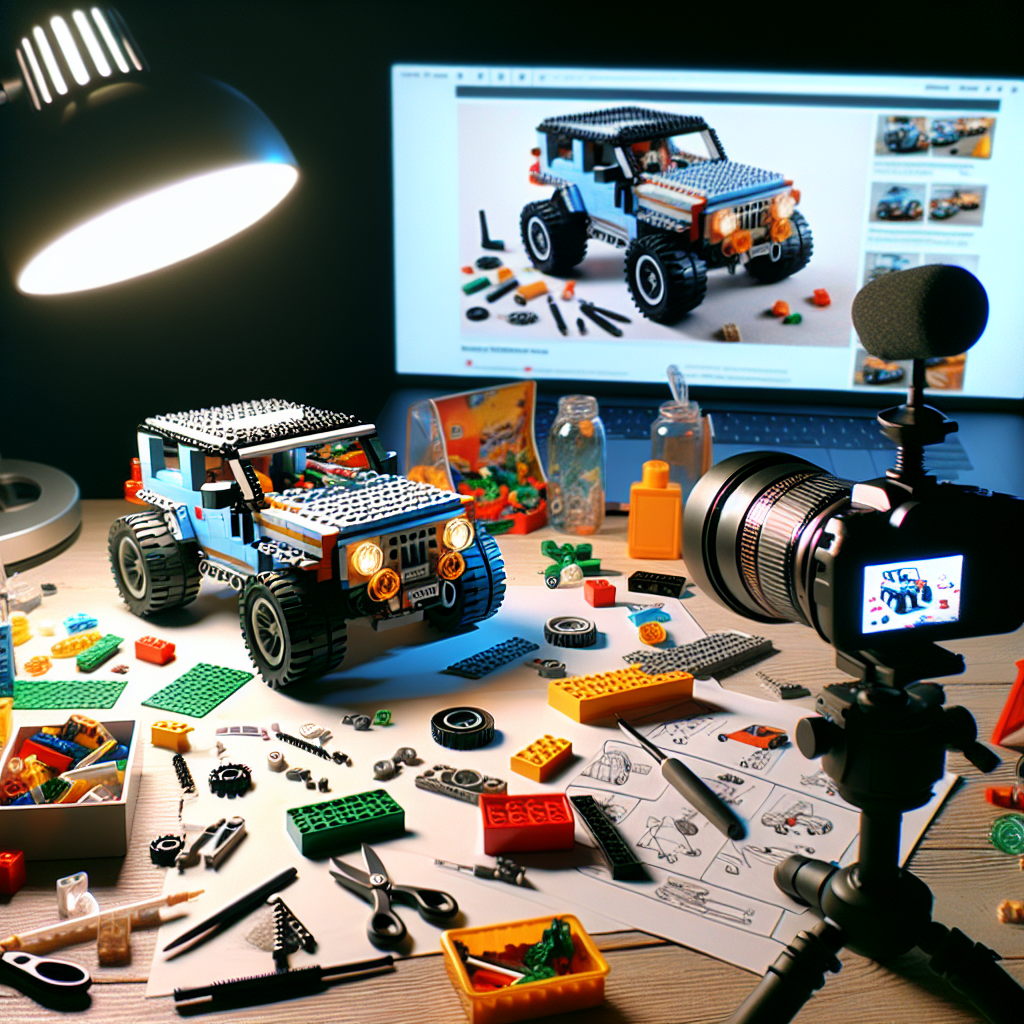 How to Create a LEGO Car Set Blog or Vlog