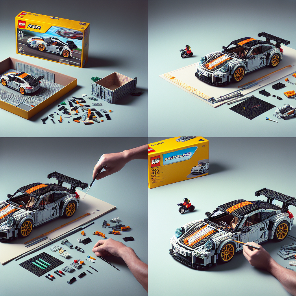 How to Create a Stop-Motion Animation with the LEGO Porsche RSR