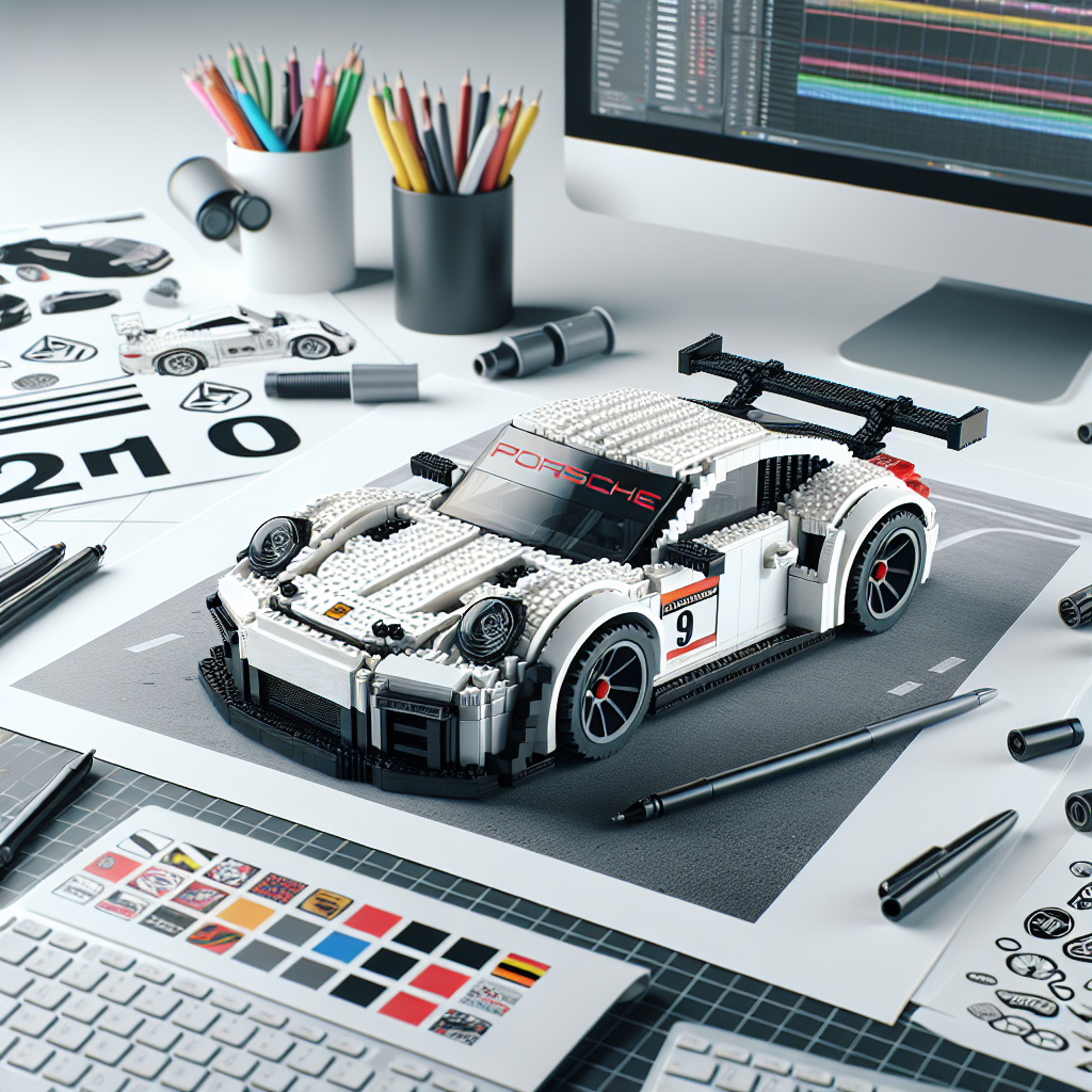 How to Create Custom Decals for Your LEGO Porsche RSR