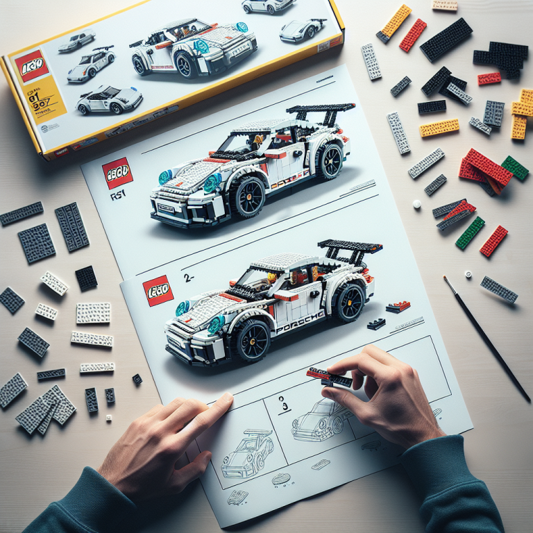 How to Cultivate Patience and Skill with the LEGO Porsche RSR
