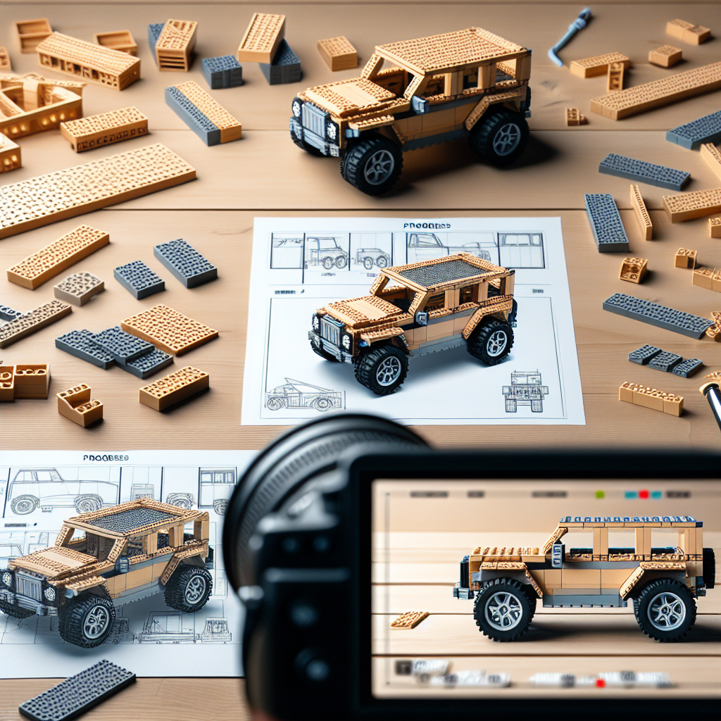 How to Film a Time-Lapse of Your LEGO Car Set Build