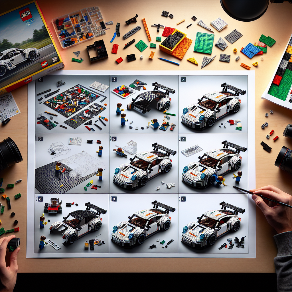 How to Film a Time-Lapse of Your LEGO Porsche RSR Build