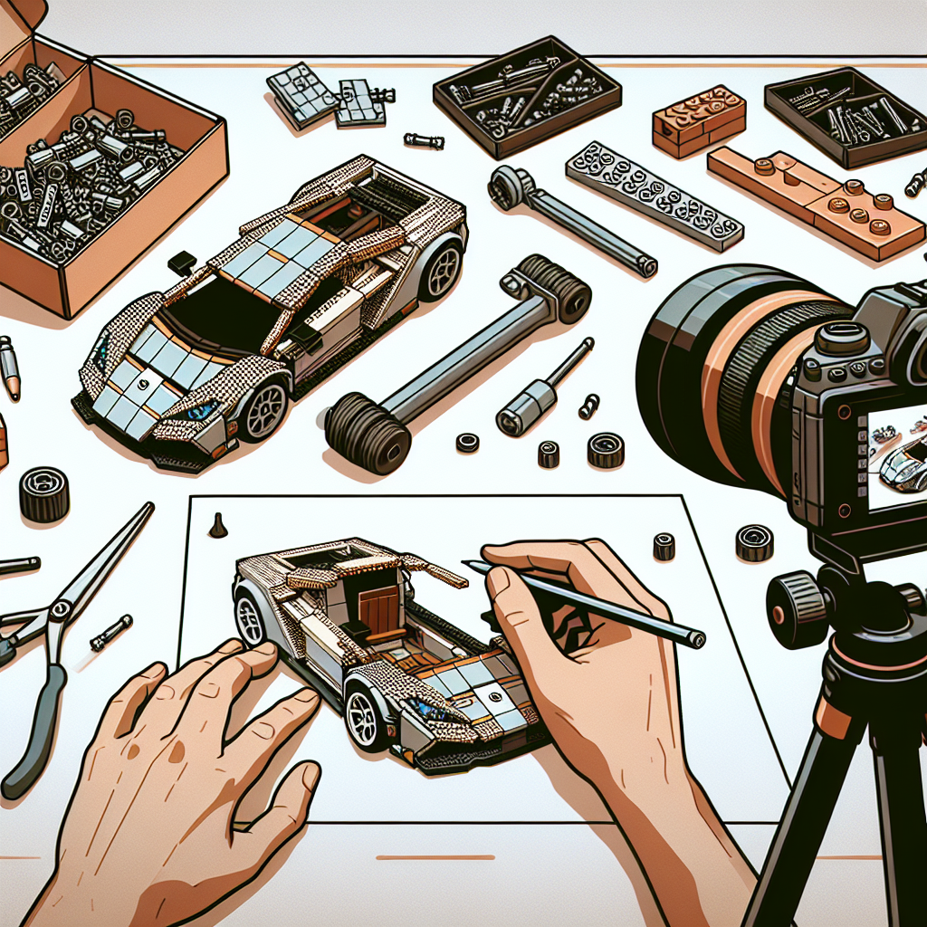 How to Film a Time-Lapse of Your LEGO Porsche RSR Build