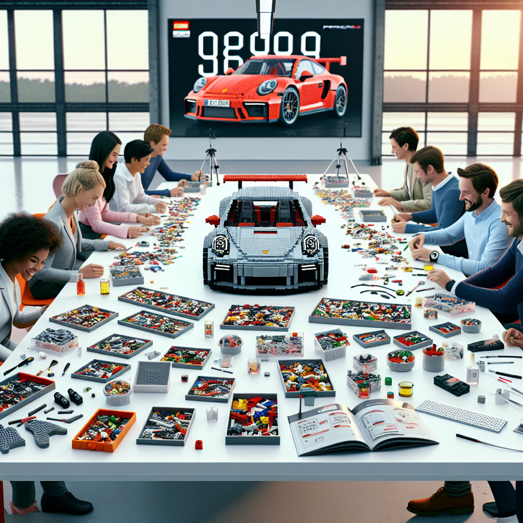 How to Host a LEGO Porsche RSR Build Challenge