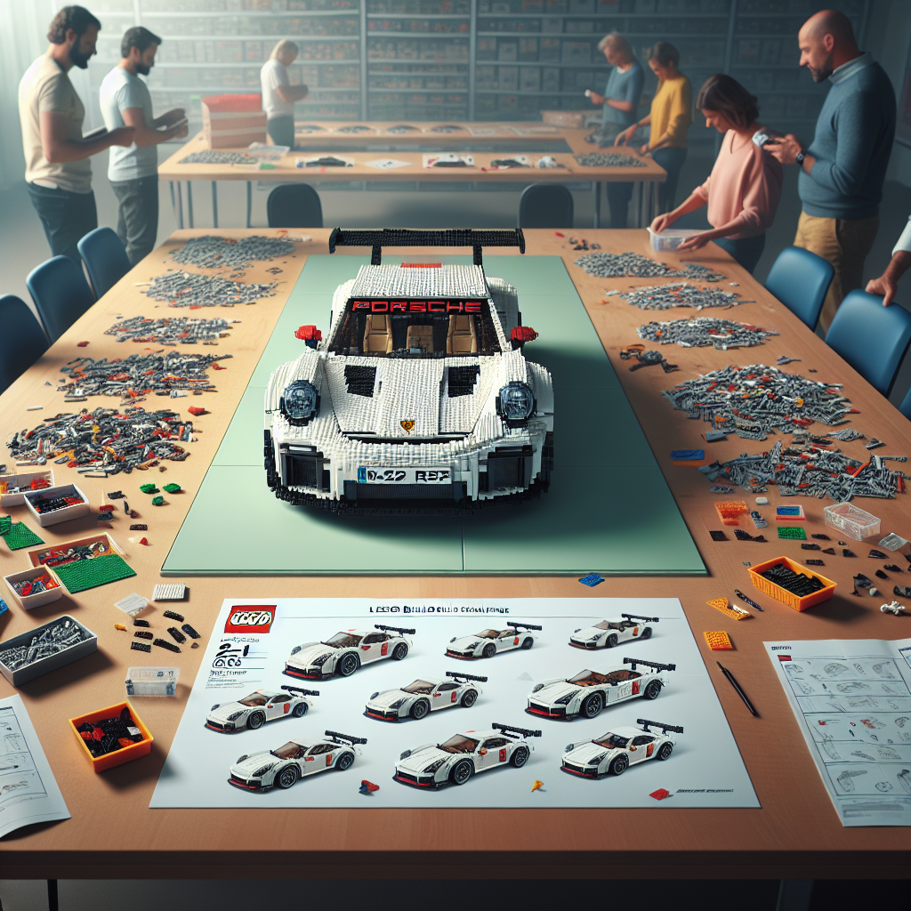 How to Host a LEGO Porsche RSR Build Challenge