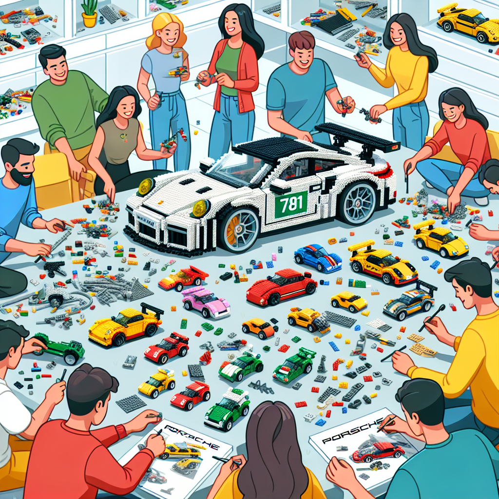 How to Host a LEGO Porsche RSR Building Party