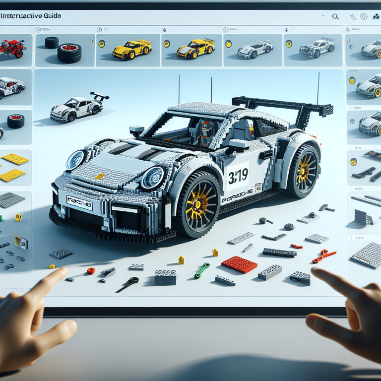 How to Host a Virtual LEGO Porsche RSR Build