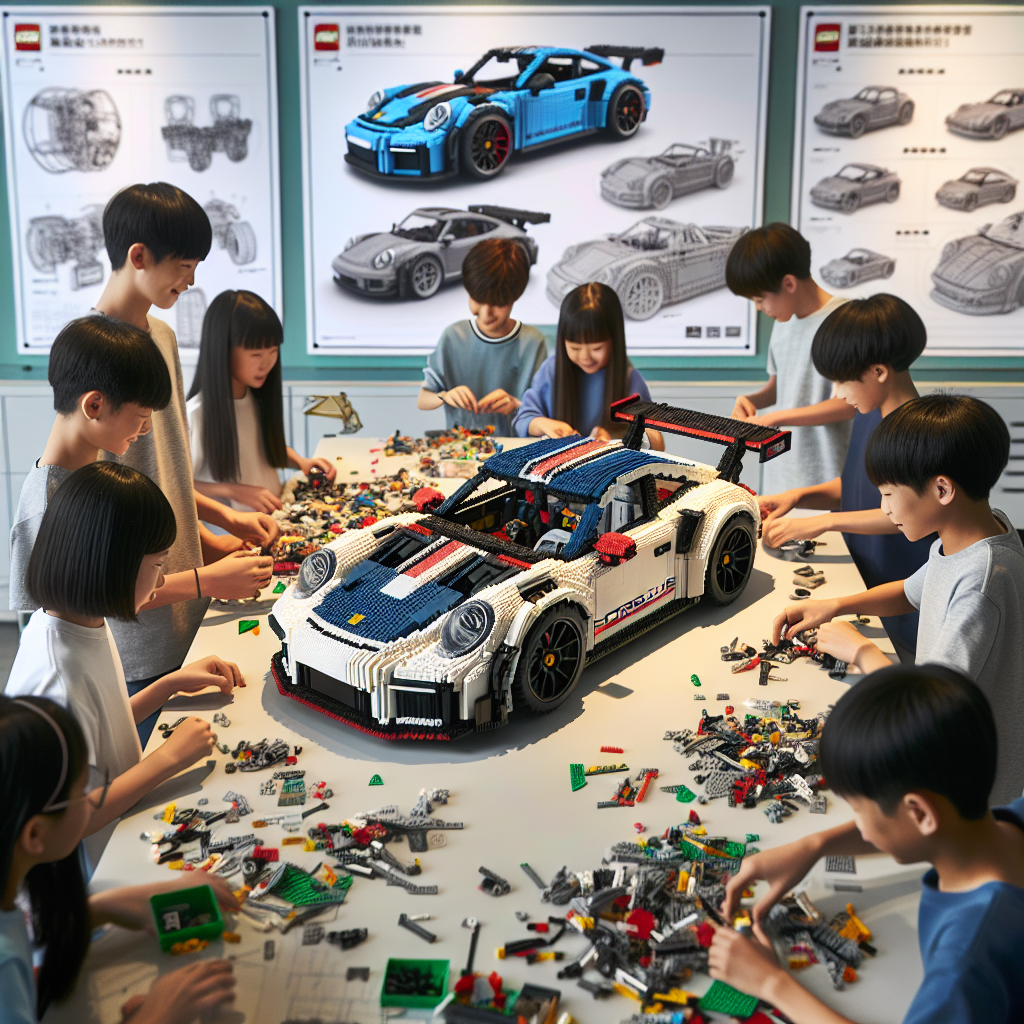 How to Inspire Future Engineers with the LEGO Porsche RSR
