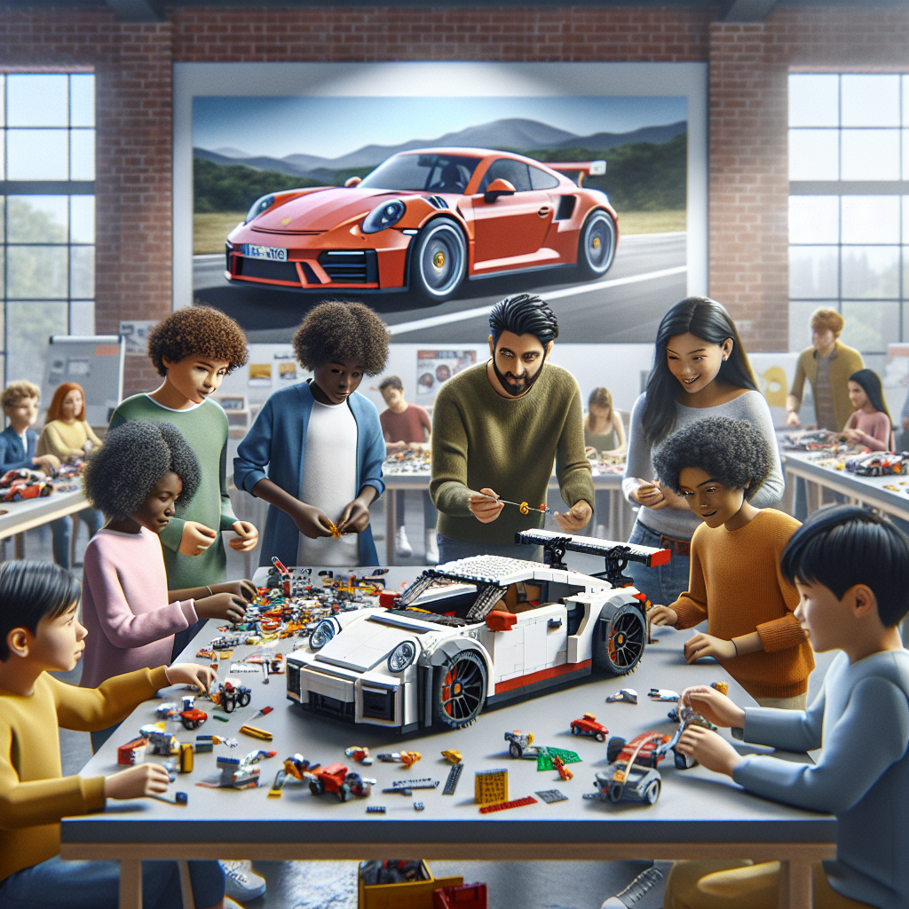 How to Inspire Future Engineers with the LEGO Porsche RSR