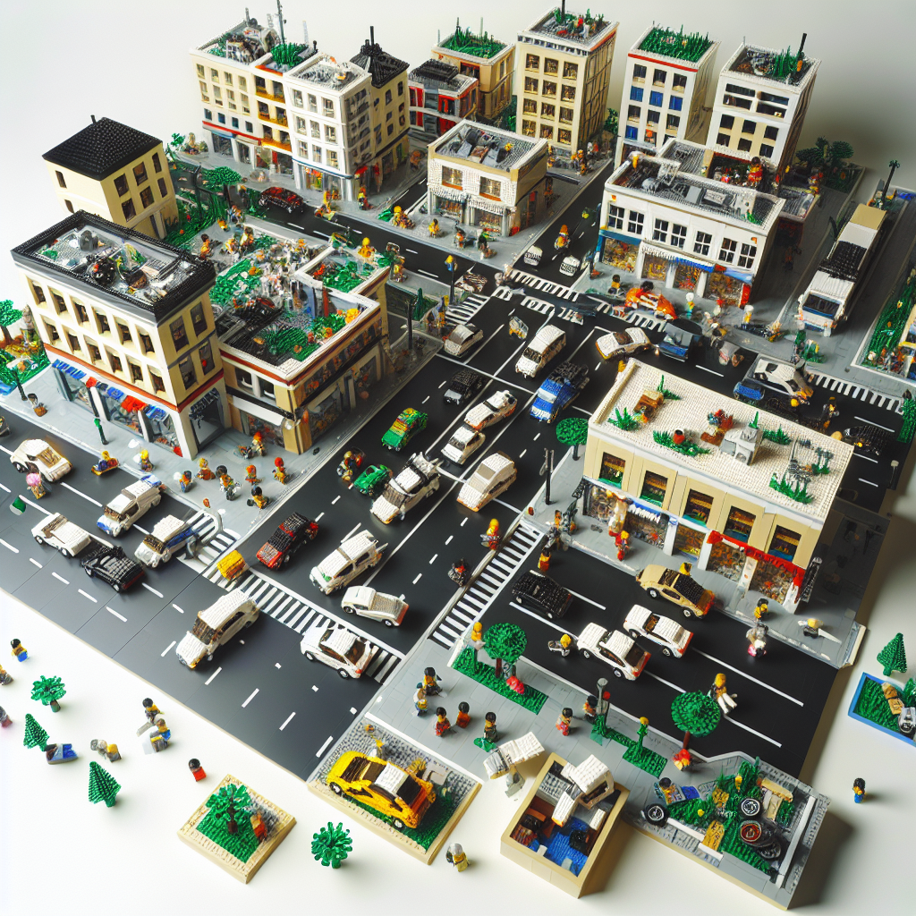 How to Integrate LEGO Car Sets into a Larger City Build