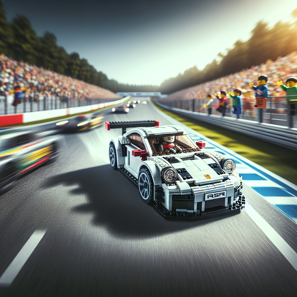 How to Integrate the LEGO Porsche RSR into a Racing Scene