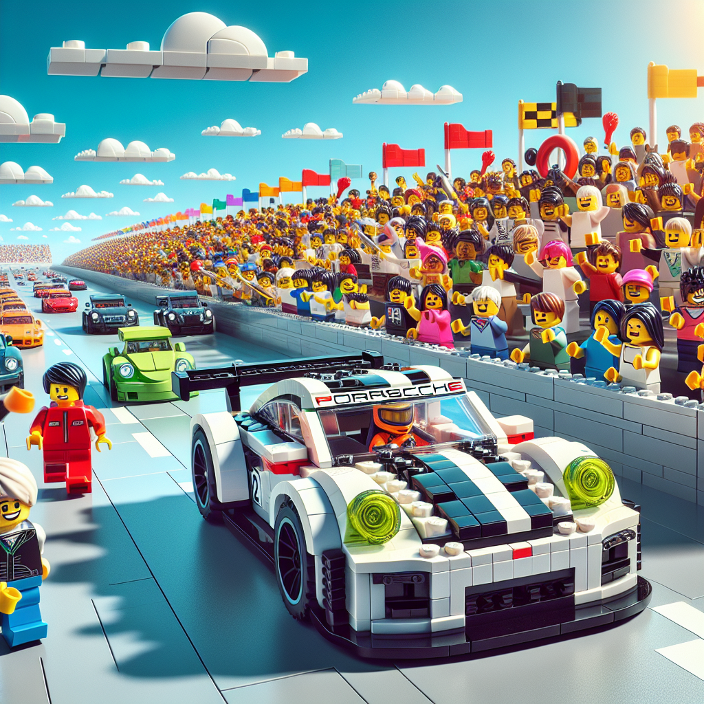 How to Integrate the LEGO Porsche RSR into a Racing Scene