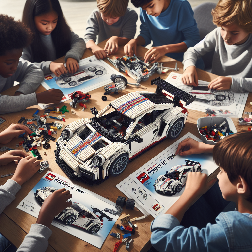 How to Introduce Kids to Engineering with the LEGO Porsche RSR