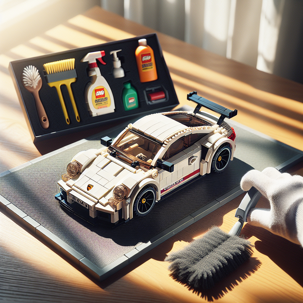 How to Keep Your LEGO Porsche RSR Dust-Free and Pristine