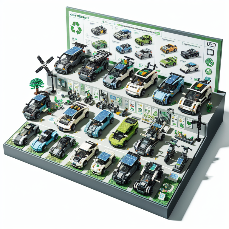 How to Make Your LEGO Car Set Collection Eco-Friendly
