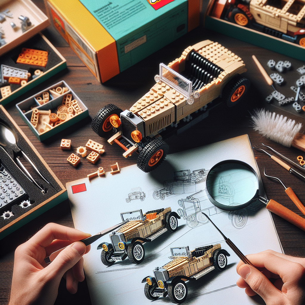 How to Repair and Restore Vintage LEGO Car Sets