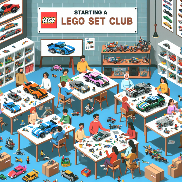 How to Start a LEGO Car Set Club or Meetup Group