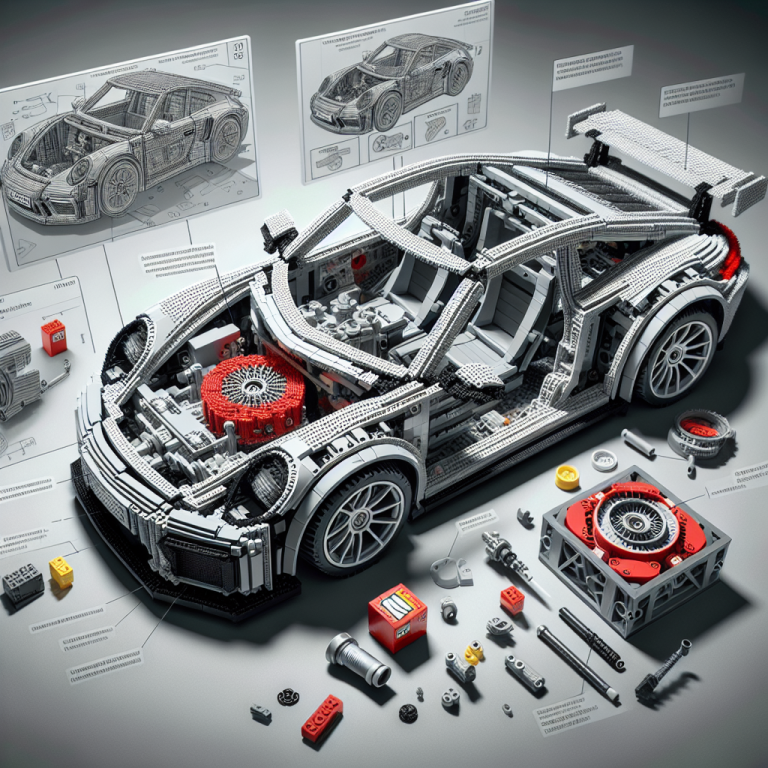 How to Use the LEGO Porsche RSR to Explore Engineering Concepts