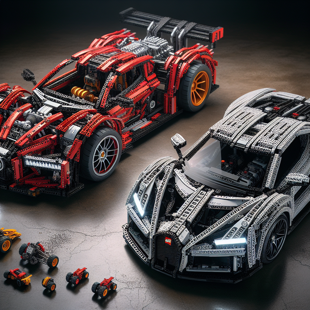 LEGO Technic Supercars vs. Real Supercars: A Fascinating Comparison