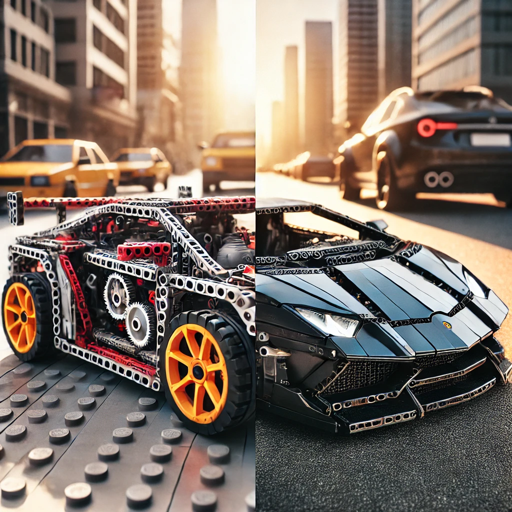 LEGO Technic Supercars vs. Real Supercars: A Fascinating Comparison