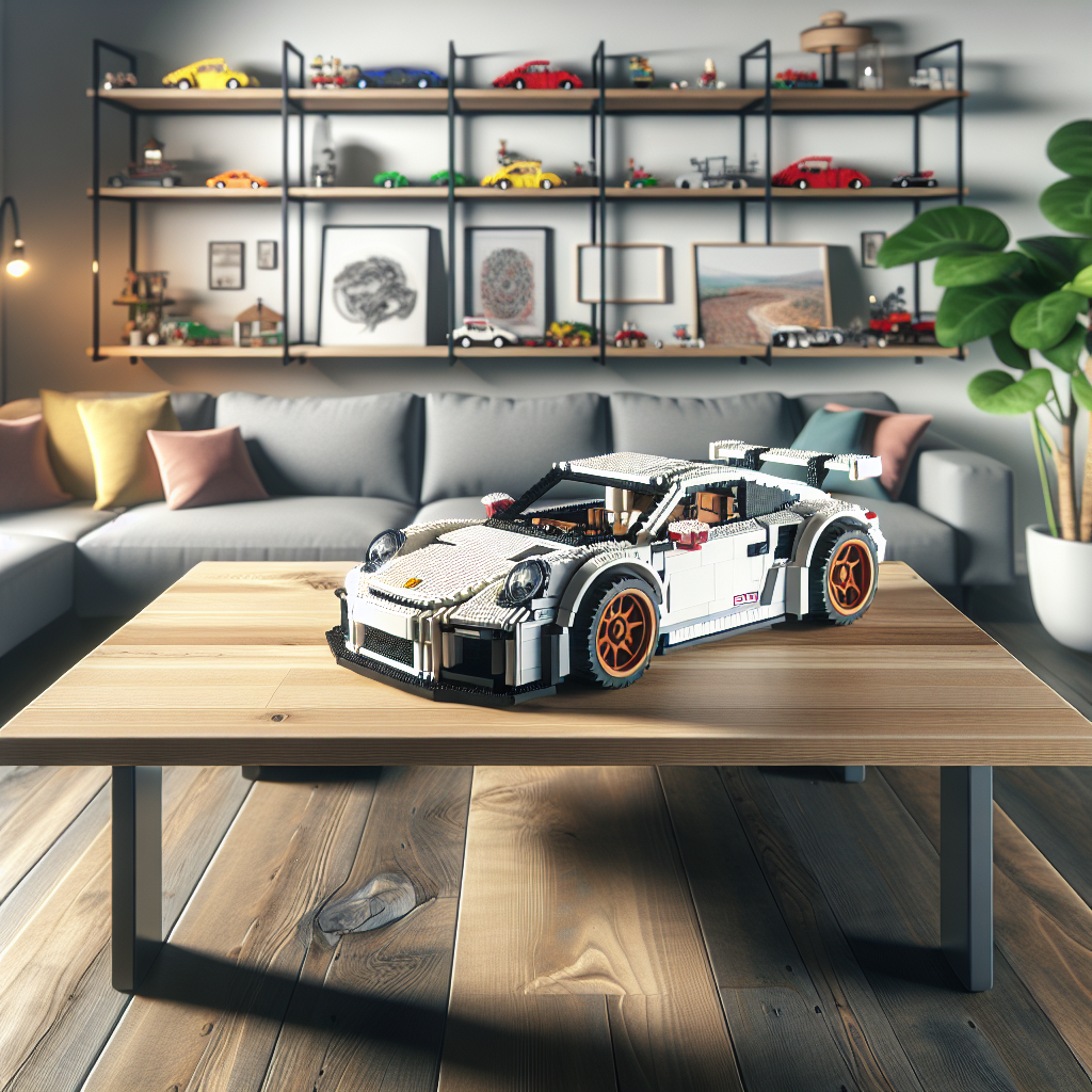 The Art of Displaying Your LEGO Porsche RSR at Home