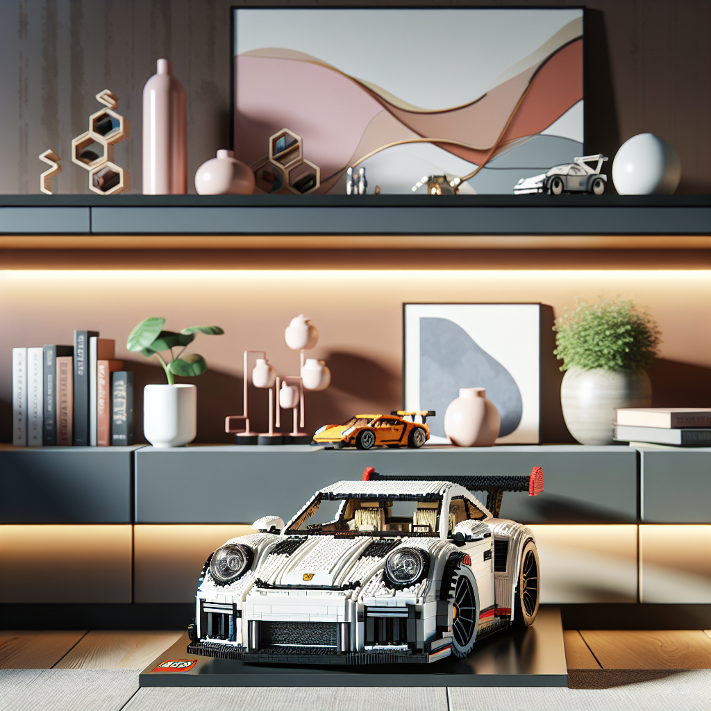 The Art of Displaying Your LEGO Porsche RSR at Home
