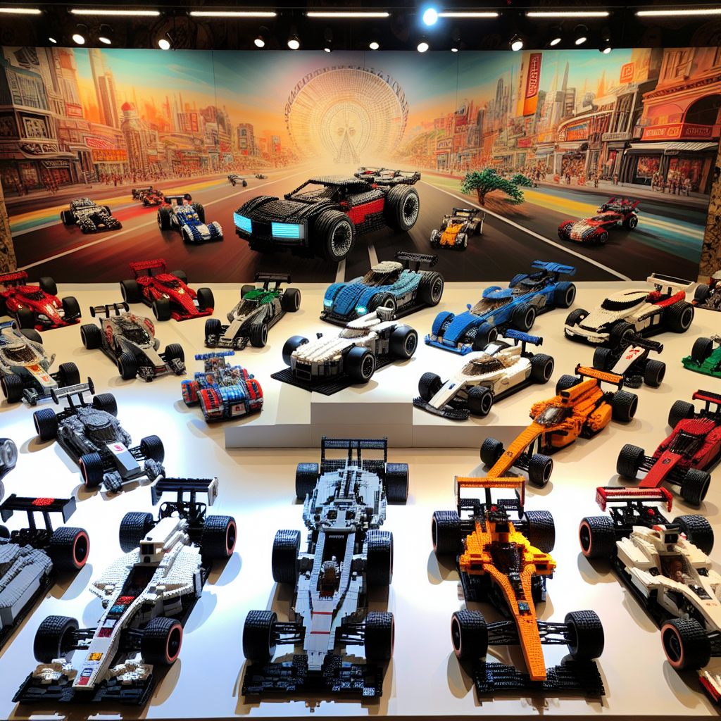The Artistic Side of LEGO Car Set Displays