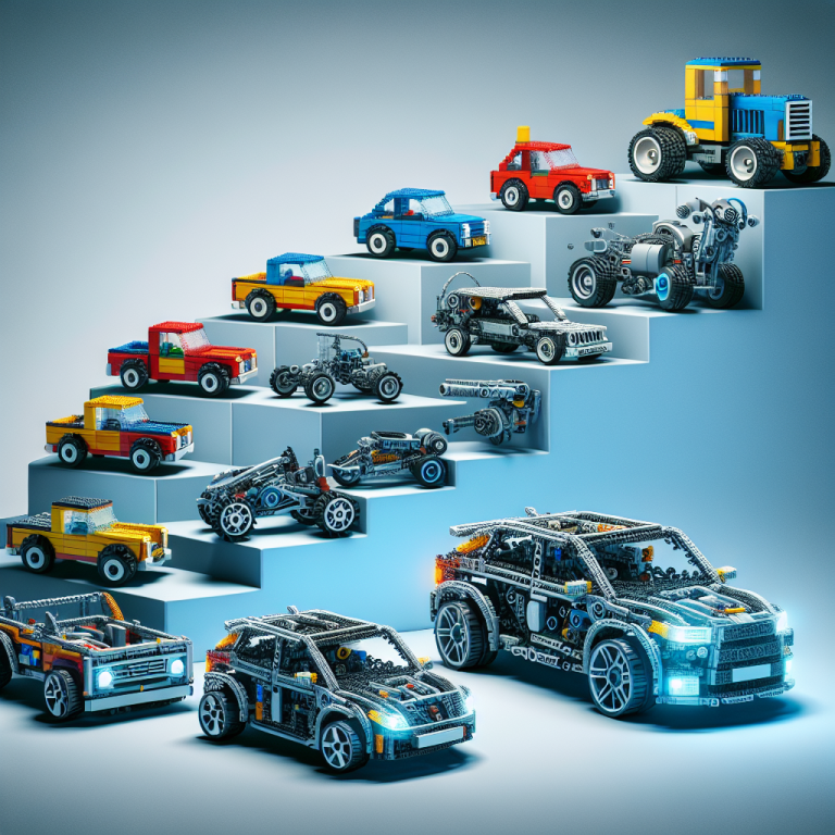 The Impact of Technological Advances on LEGO Car Sets
