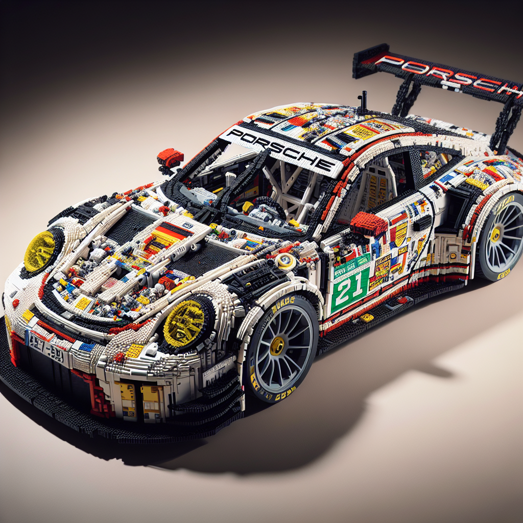 The Intricate Details of the LEGO Porsche 911 RSR