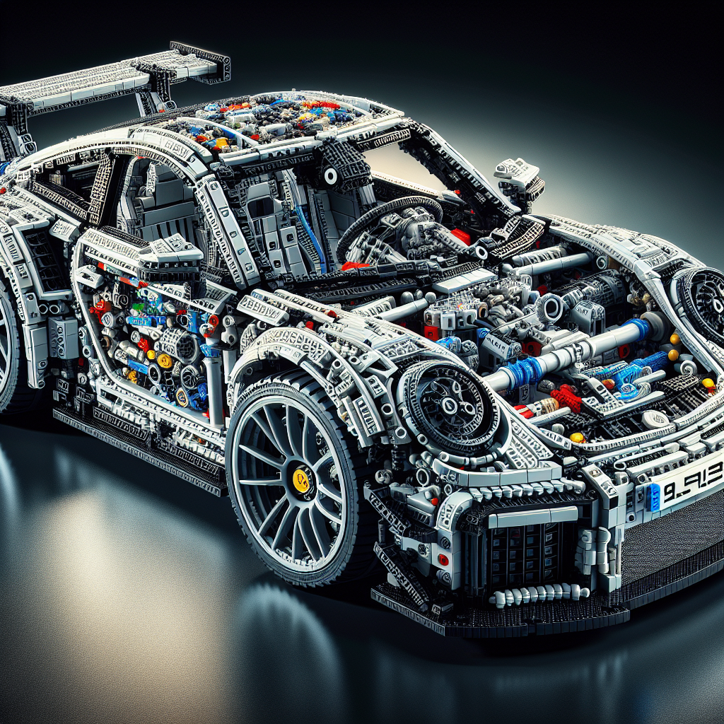 The Intricate Details of the LEGO Porsche 911 RSR